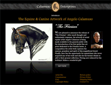 Tablet Screenshot of horseanddogart.com